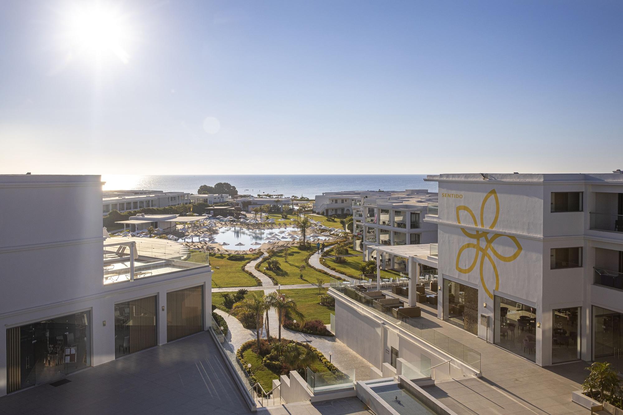 Asterias Beach Resort Afantou Exterior foto