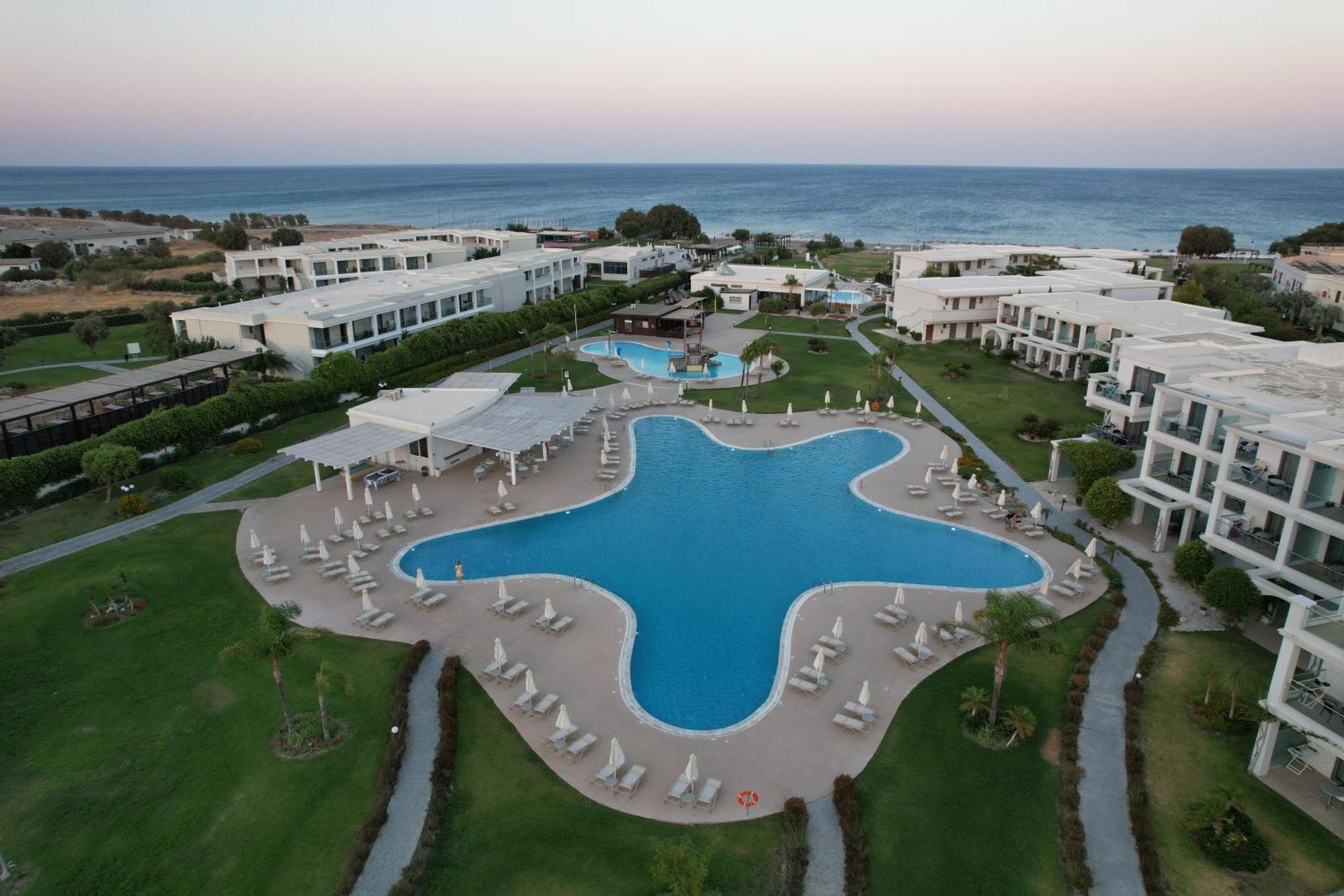 Asterias Beach Resort Afantou Exterior foto